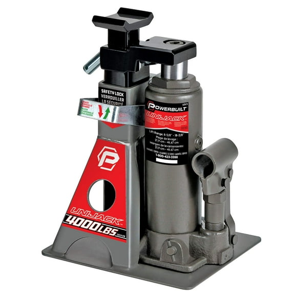 Combinación hidráulica para botellas Jack/Jackstand Powerbuilt de 2 toneladas