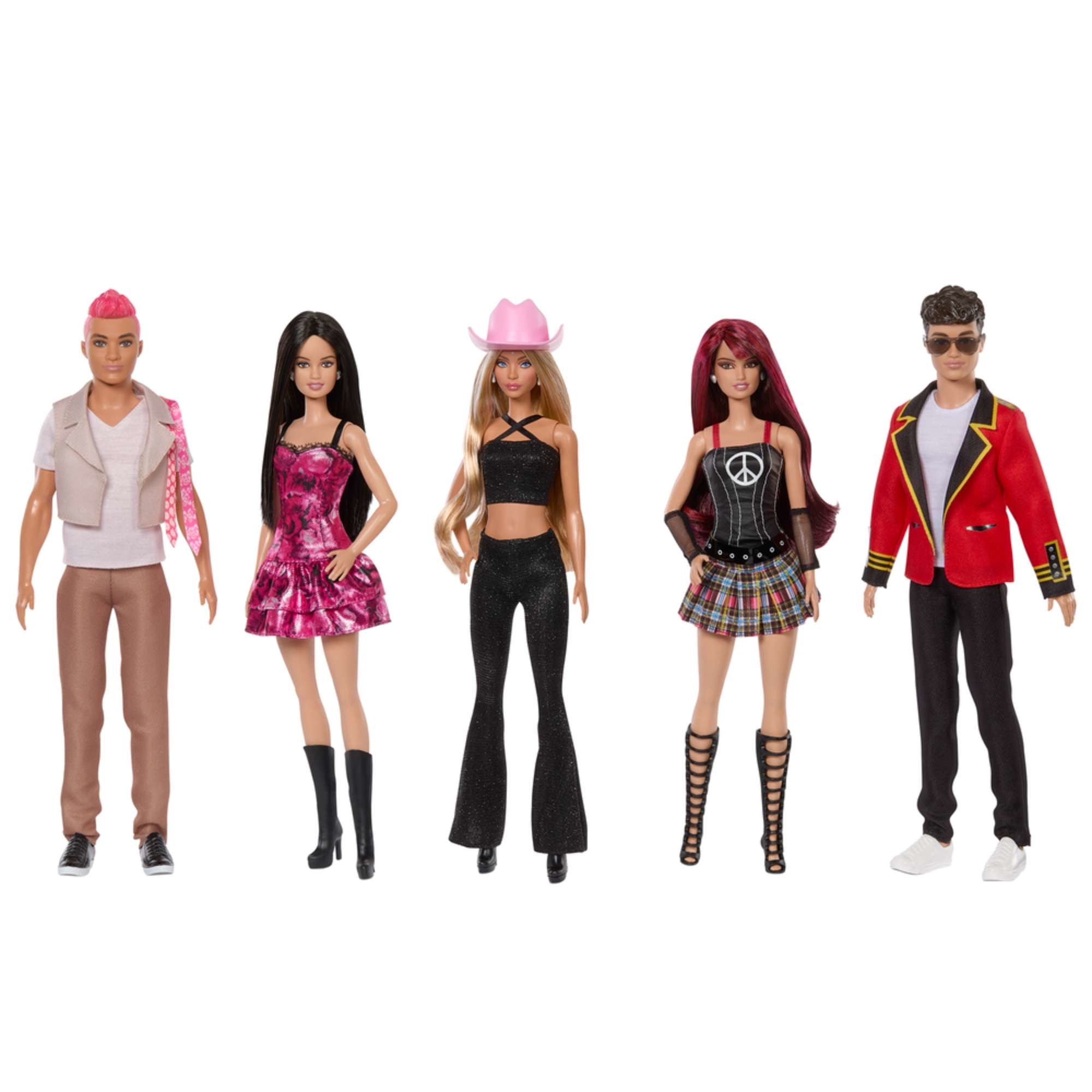 Barbie - Paquete Grupo Muñecas De Colección Rbd