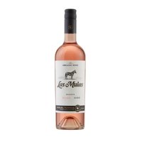 Vino Rosé Orgánico Reserva 13° Botella 750 Cc Las Mulas
