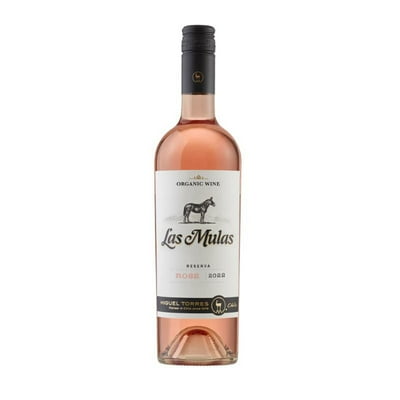 Vino Rosé Orgánico Reserva 13° Botella 750 Cc Las Mulas