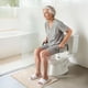 thumbnail image 5 of Asiento de inodoro elevado VEVOR, capacidad de carga de 300 libras con brazos de 13 cm, 5 of 8