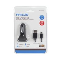 Kit Cargador 12V 2.1A Philco