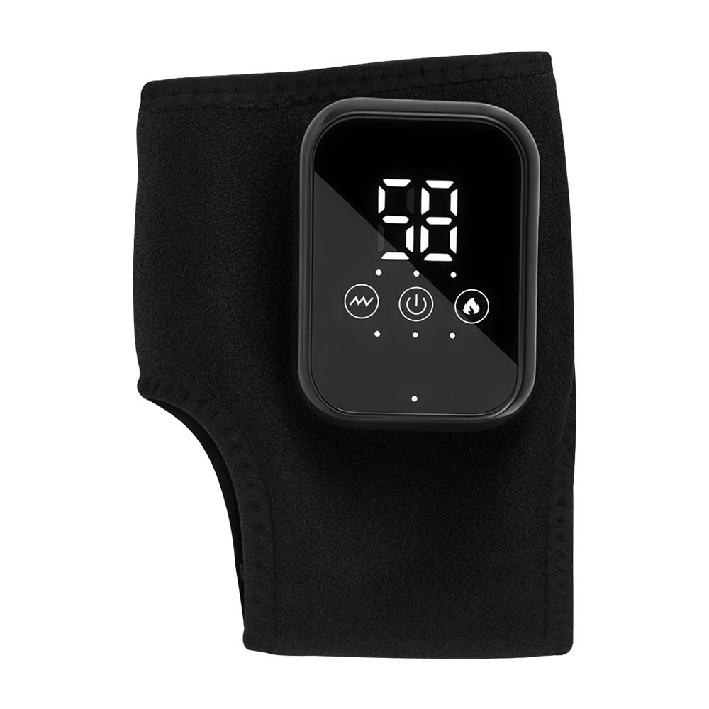 Xusx111 - Masajeador Inalámbrico De Pies Y Tobillos Con Calor, Envolver La Almohadilla De Calefacción Del Tobillo Con Masaje, Masajeador De Tobillo Para Aliviar El Dolor, 3 Ajustes De Calor Y Vibració