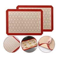 Genérico - Lamina De Silicona Macarrones 70U Cocina Repostería