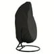 thumbnail image 1 of 1pc 210D Hanging Swing Egg Chair Cover Rattan Patio Outdoor Waterproof Protect Cover, 1 of 4