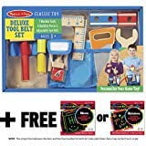 Set de juego de madera Tool Belt Melissa & Doug Deluxe 05174