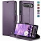 thumbnail image 5 of CaseMe tipo cartera Google Pixel 9 Pro con cierre magnético, RFID, tarjetero, soporte, carga inalámbrica, 5 of 5