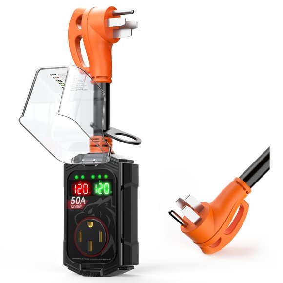 Protector de Sobretensión para RV Vehikel 50A 18000J Impermeable