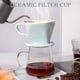 thumbnail image 3 of Gotero para verter café Noarixa, cerámica, 3 orificios, fondo plano, 3 of 6