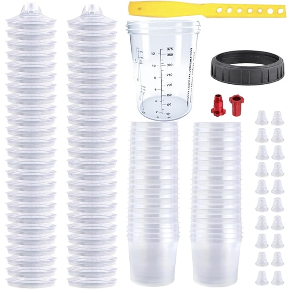 Sistema Desechable De Vaso Para Pistola De Pintura 400 Ml