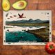 thumbnail image 2 of Tabla de Cocina 20 X 28 Cm - Diseño Salar de Atacama y Flamencos, 2 of 3
