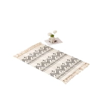 Genérico - Alfombra De Lino 60X90 Cm Para Bajada De Cama V7