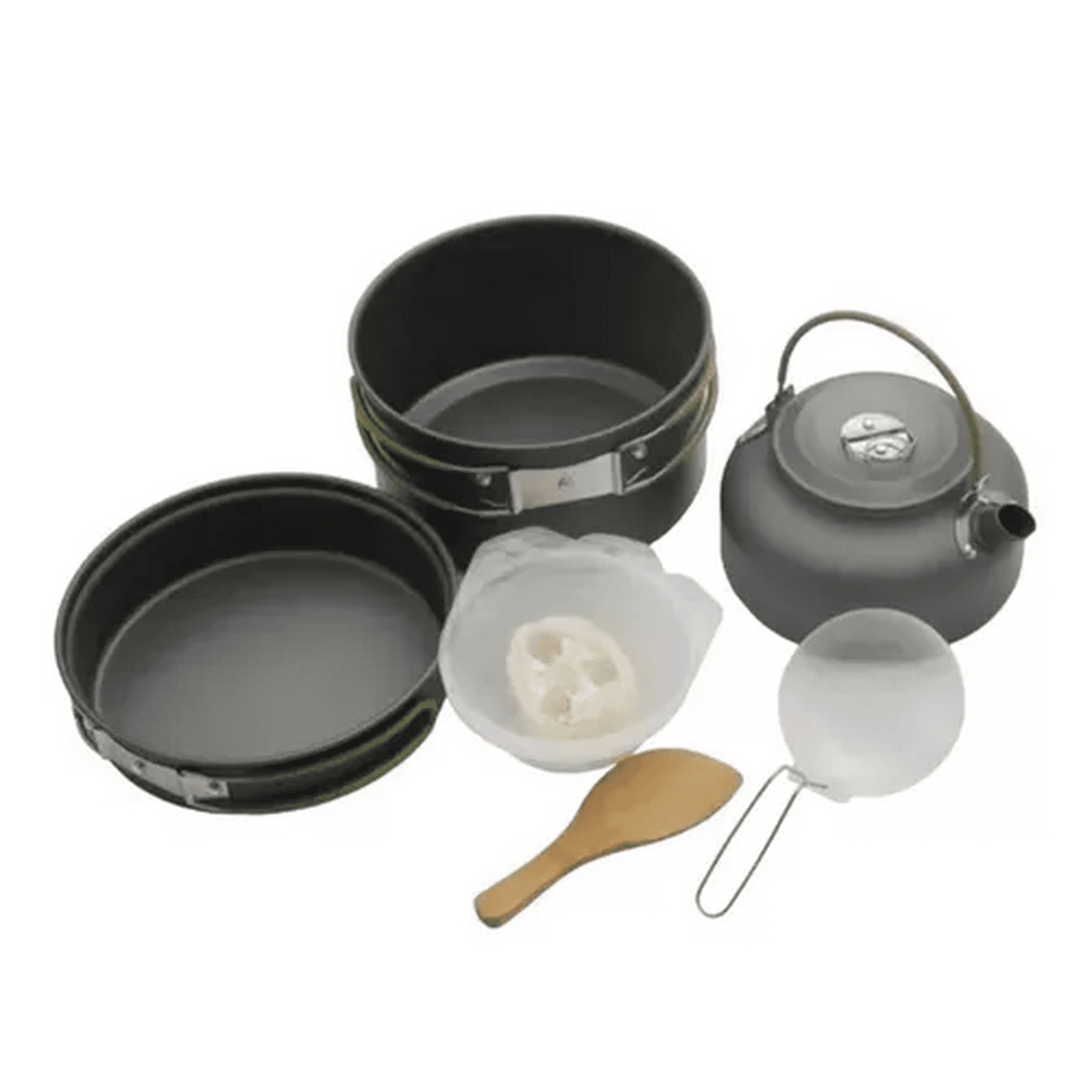 Genérico - Set De Ollas Outdoor Para Camping, 2 Piezas, Trekking