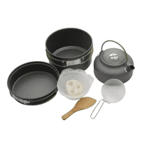 Genérico - Set De Ollas Outdoor Para Camping, 2 Piezas, Trekking