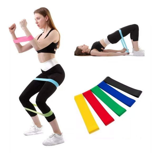 Set Bandas Elásticas De Resistencia Para Ejercitarse Entrenamiento