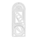 thumbnail image 5 of Regla Geométrica Borrador De Medición Transparente Reglas Aptas Para Dibujo Artístico Carpintería 22 Cm X 8,6 Cm, 5 of 5