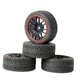 thumbnail image 2 of Paquete De 4 Neumáticos De Goma De 65 Mm Para WLtoys 144001 124018 On/Off Road Car Accs I, 2 of 5