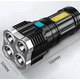 thumbnail image 2 of Linterna Led Usb Recargable Foco Camping 4 Focos Cob Led, 2 of 3