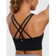thumbnail image 5 of Sujetador deportivo CRZ YOGA con tiras largas para mujer, negro, mediano, 5 of 7