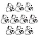 thumbnail image 2 of 10Pieces G Shape 2 Pin PTT Auricular Micrófono Para Radio Bidireccional, 2 of 5