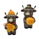 thumbnail image 2 of 2 Estatuas De Vaca De Las Tierras Altas De Otoño, Gnomos De Calabaza Y Arce Para Jardín De Salón De Té, 2 of 6