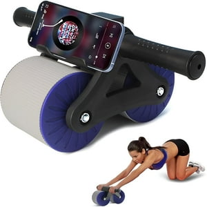 Crusec - Rueda De Ejercicios Abdominales Con Rebote Automático