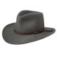 thumbnail image 1 of Sombrero Stetson Bozeman de lana de acero, talla S, ala de 8 cm, 1 of 1