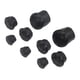 thumbnail image 5 of Tapas De Cubierta De Orificio De Marco De Motocicleta Kit De Reemplazo De Enchufe Negro Para, 5 of 5