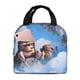 thumbnail image 1 of Up Bolsa Térmica Portátil con Forro de Aluminio Grueso, Bolsa Térmica Impermeable y Hermética para Trabajo, Escuela y Picnic, Nevera Portátil para Entrega de Comida para Adultos y Niños 22*20*13cm, 1 of 6