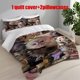 thumbnail image 1 of 3pcs Horse Puzzle Themed Bedding Set | 1 Duvet Cover + 2 Pillowcases Polyester, 1 of 5