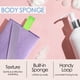 thumbnail image 3 of Esponja de baño exfoliante Evridwear, paquete económico de 3 unidades, 3 of 9