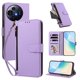 thumbnail image 2 of Funda con Billetera para [TCL 50 NxtPaper 5G] con Bolsillo Zipper y Tarjetero Morado claro, 2 of 6