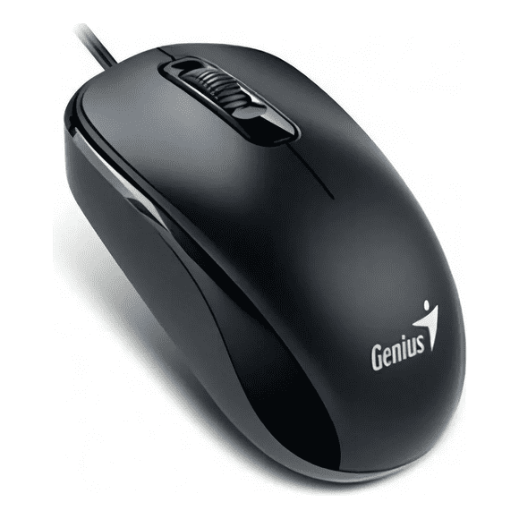 Mouse Genius Dx-110 ps2 óptico negro