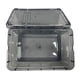 thumbnail image 3 of Caja De Cría De Reptiles De Plástico Tanque De Eclosión De Alimentación De Araña Negro, 3 of 3