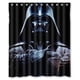 thumbnail image 1 of Cortina de ducha de Star Wars, juego de cortina de baño con ganchos, tamaño 60 x 72 pulgadas, 1 of 3