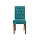 thumbnail image 1 of Silla Oviedo Tela Velvet Turquesa, 1 of 2
