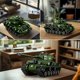thumbnail image 3 of Set de construcción Reobrix M4A3E8 Sherman Tank WW2 836 piezas a partir de 8 años, 3 of 8