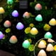 thumbnail image 1 of 10pcs Mini Solar Mushroom Lights, Outdoor Solar Garden Light, Waterproof Cute Mushroom Shaped Flower Lights For Pathway Landscape Yard Patio Garden Party Wedding Festival Decoration, 1 of 3