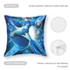 thumbnail image 5 of Mega Man Fundas de almohada de terciopelo con tema, regalos de funda de almohada, decoración para el hogar, cojín de lanzar, regalo de cumpleaños para fans y parejas.40*40cm., 5 of 6