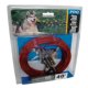 thumbnail image 1 of Cable de amarre PDQ con revestimiento de vinilo rojo para perros grandes de 18 m, 1 of 4
