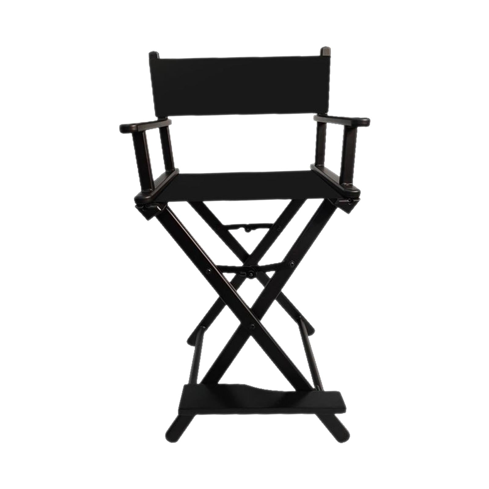 Ioensy - Silla De Artista De Maquillaje Cosméticos Belleza Plegable Para Balcón Maquillaje Negro