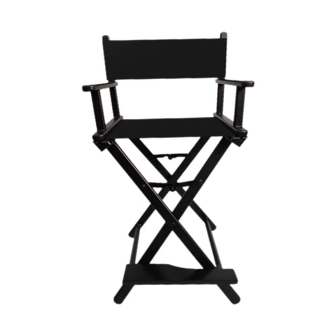 Ioensy - Silla De Artista De Maquillaje Cosméticos Belleza Plegable Para Balcón Maquillaje Negro