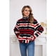 thumbnail image 3 of Polerón Peludo Étnico Otoño Invierno Chaqueta Mujer 6078, 3 of 4