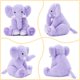 thumbnail image 4 of Peluche gigante Tezituor de elefante de peluche, 50 cm, morado, para niños, 4 of 6