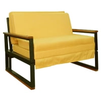 Recutex - Futon Metalico Folk 1.5 Plaza ""Mostaza""