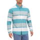 thumbnail image 4 of Camisas de Hombre a Rayas de Manga Larga con Botones Camisa Casual de Algodón XL Azul Claro, 4 of 6