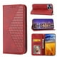 thumbnail image 1 of Funda Flip FOXDOCK para Sony Xperia 5 IV , Estilo Billetera con Diseño Rombo, Correa de Mano y Soporte, Uso Diario, 1 of 6