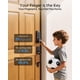 thumbnail image 3 of Cerradura Inteligente PHILIPS con Teclado Wi‑Fi de Huellas Dactilares e Impermeable, 3 of 9