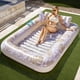 thumbnail image 1 of Tumbona hinchable para bronceado Float Sloosh XL, color blanco avena, 1 of 7