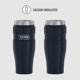 thumbnail image 2 of Vaso de viaje THERMOS Stainless King 470 ml Midnight Blue, 2 of 7
